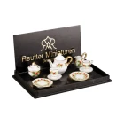 Tea Service For Two, Holly Design