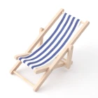 D830 - 1:12 Scale Deckchair (Blue)