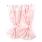 E2825 - Pale Pink Curtains on Rail