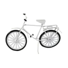 D2434 - White Bicycle