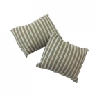 D4191A - Beige and White Striped Cushion (pk2)