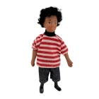 Boy with Striped Top