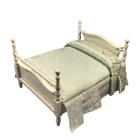 White French-style Double Bed