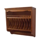 Luxury Kitchen Plate Rack In Walnut