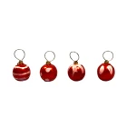 Red Decorated Baubles