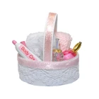 MC8006 Pink Bath Accessory Basket