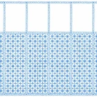 MD41171 - Venetian Blue Tiles Wallpaper