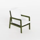 Olive Green Modern Armchair