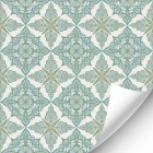 Mosaic Blue and Green Tiles