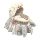 Baby Cradle with Lace