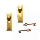 TC1140 Door Knob with Key Plates Pk 2