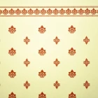 Garden Crest Wallpaper Gold / Ivory - DIY076A