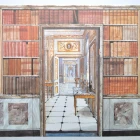 Library Panel Paper (Books, Door and Wall Plaque) - DIY262A