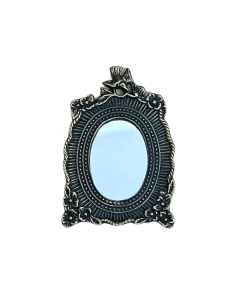 Oval Brass Mirror