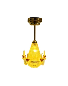 Battery Crystalline Chandelier - Battery Light
