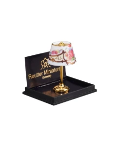 Table Lamp in Dresden Rose Design