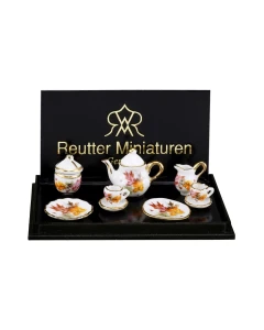 Tea Service For Two, Thanksgiving Design