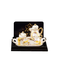 Coffee Tray In French Rose Design