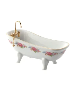 Bath In Dresden Rose Design