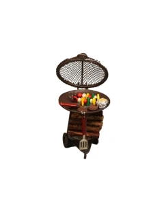 Decorated Kettle Barbecue Metal