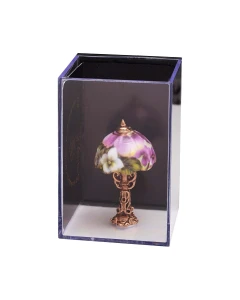 Lamp In Pansy Design ,
