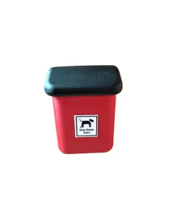 Dog Waste Litter Bin wall mounted
