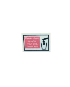 Please Clean Up After Your Dog' Sign