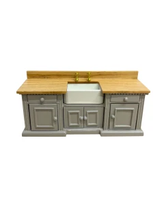 Grey and Pine 'Smallbone' Sink Unit