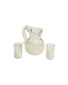 Milk Jug & Glasses