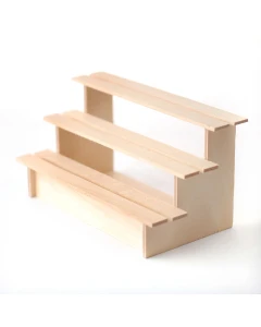 BEF136 Barewood Stall Shelves
