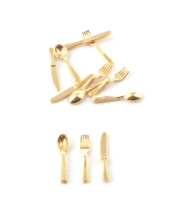 D2281 Gold Plated Cutlery