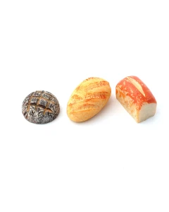 E3181 - Three Rustic Bread Loaves