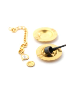E4470 - Pipe, Ashtray & Watch on a Chain