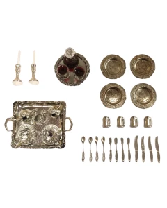 Silver Dining Room Accessory Pack