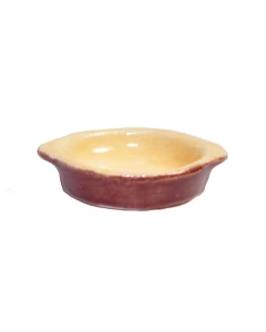 CP104BC - Brown & Cream Pie Dish