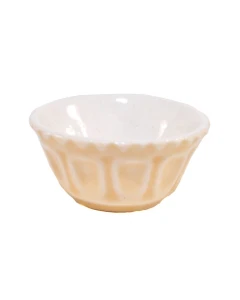 CP109 - Large Cream & White Mixing Bowl