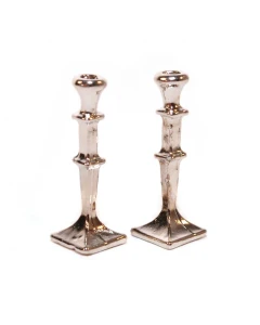 D2383 - Silver Candlesticks (pk2)