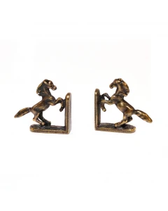 D2384 - Antique Horse Bookends