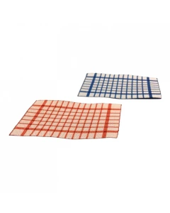 D2525 - Red and Blue Tea Towels (pk2)