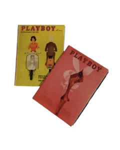 Set of Two Playboy Magazines