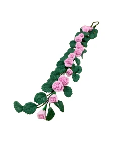 String of Pink Roses