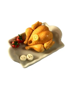 Turkey On Serving Platter