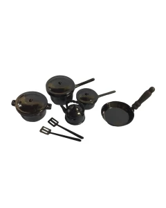 Set of Pots, Pans and A Kettle