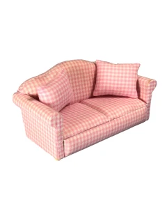 Pink Pattern Sofa