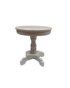 White Round Side Table (Discontinued)