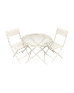 White Wire Garden Furniture
