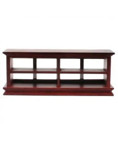 DF76005 - Mahogany Shop Counter with Glass