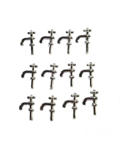 DIY767 - Silver Taps (pk12)