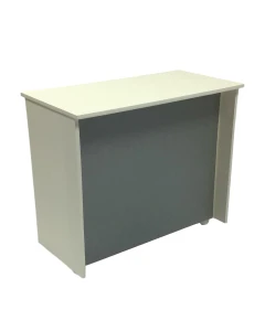 Small Reception Desk White