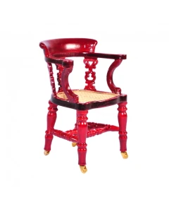 E9306 - Mahogany Dickens Writing Chair